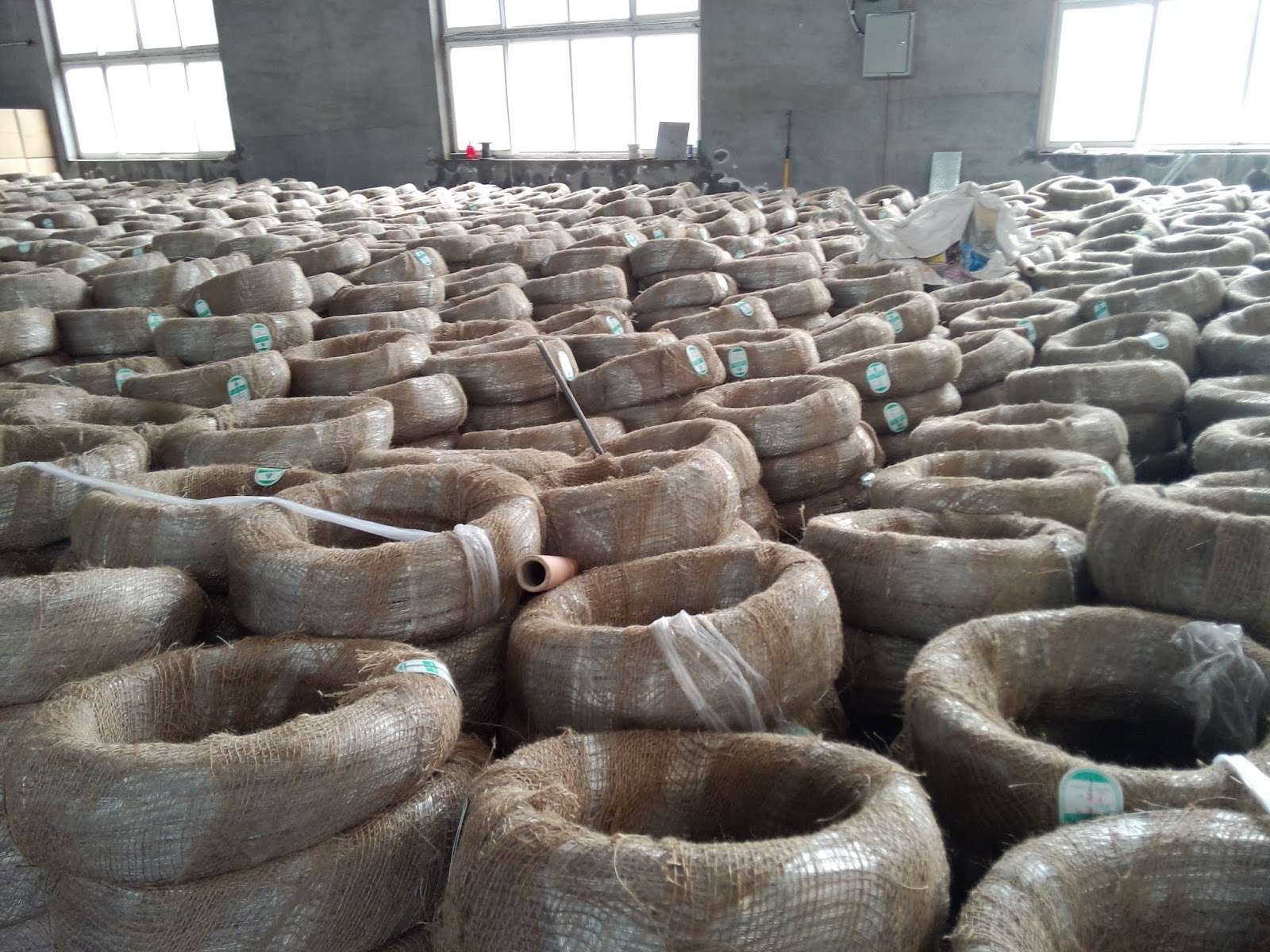 Galvanized Wire Factory Floor Inventory