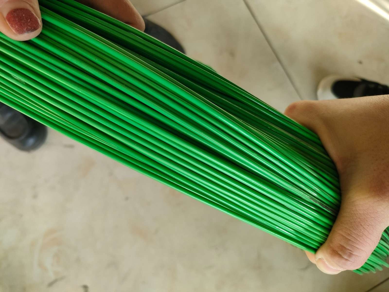 PVC Coated Straight Cut Wire