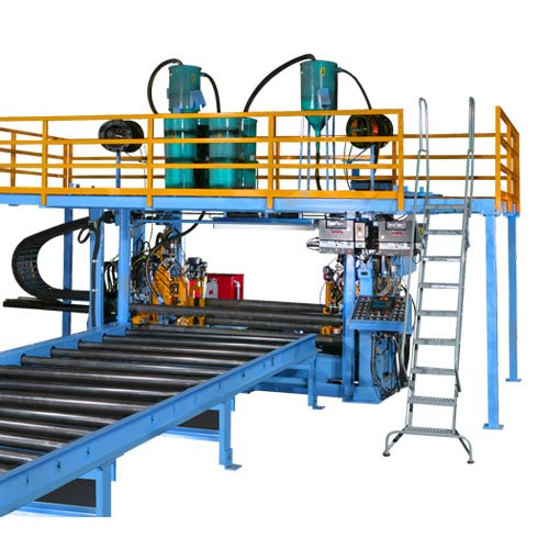 welded-h-beams-machine